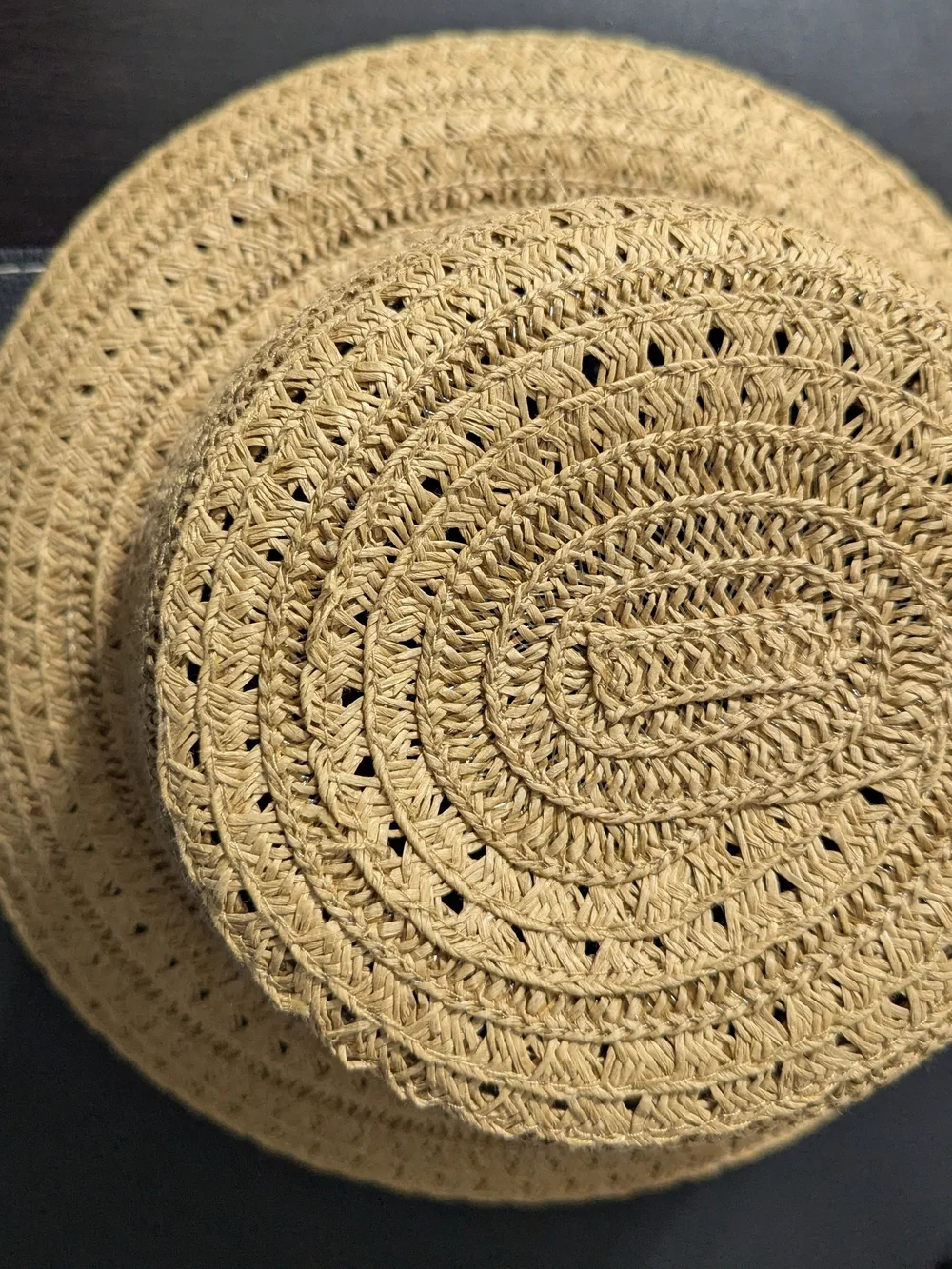 Time and Tru Woven Straw Sun Hat - Tan